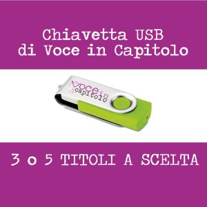 Chiavetta USB con 3 o 5 titoli a scelta